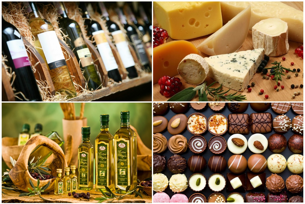 Large experience in sales of wine and food products in the food industry